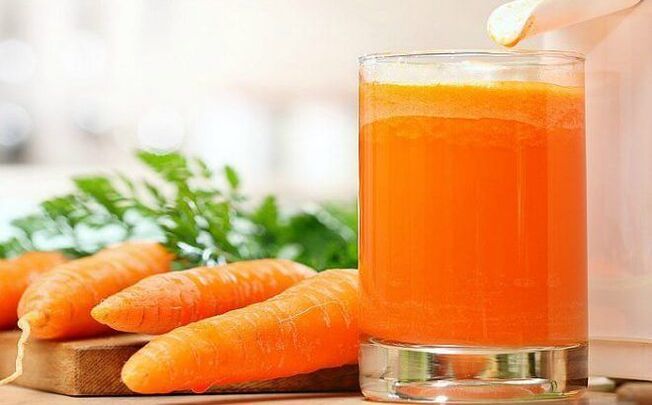Jus de carotte-miel pour le traitement des vers chez les enfants