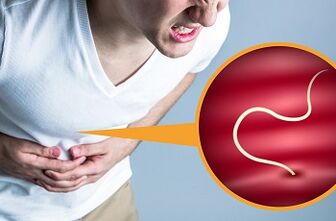 types de parasites dans le corps humain